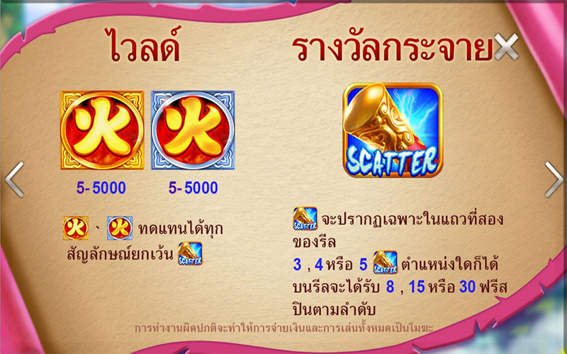 สัญลักษณ์พิเศษของเกม-betflix-24h.com