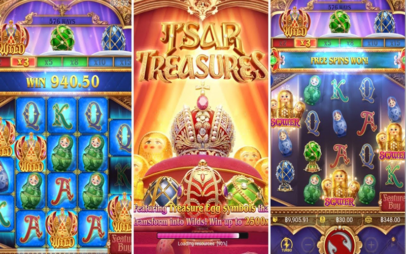 tsar treasures ทดลองเล่น-"tsar treasures try playing"