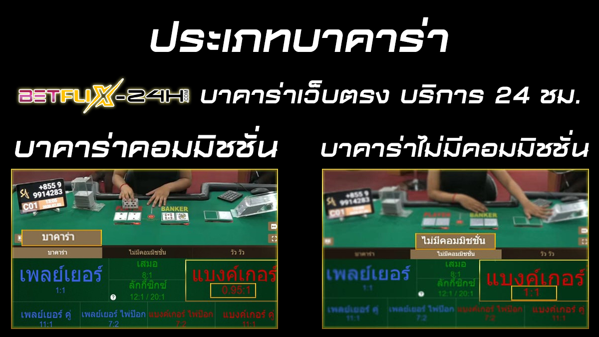 สอนแนวทางเล่นบาคาร่า -"Play baccarat to earn money every day"