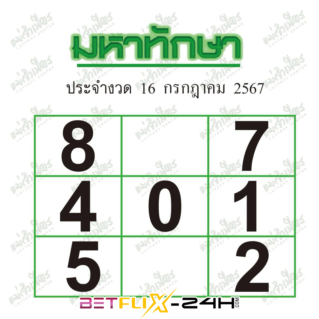 เลขเด็ดงวดนี้-"online lottery"